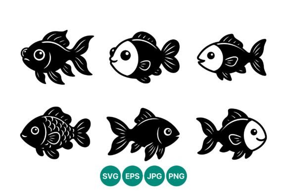 Capturing Movement: The Dynamic Appeal of Fish Silhouettes in Motion