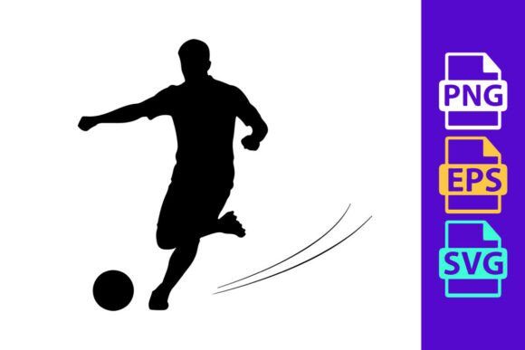 Dynamic Football Motion: The Power of the Player Silhouette