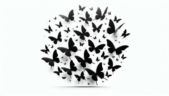 Graceful Butterfly Motion: Fluidity for Your Designs