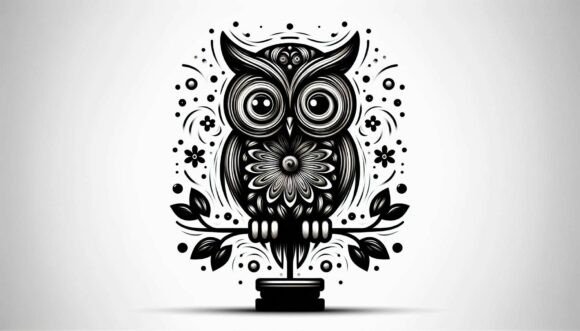Kinetic Motion Owl: A Modern Creative Asset