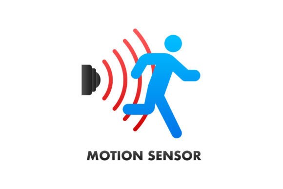 Motion Sensor Icon: Touch Signal. Motion – Dynamic Visuals