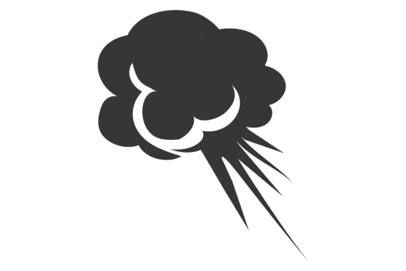 Shot Smoking Cloud: Power Motion Force I for Dynamic Branding